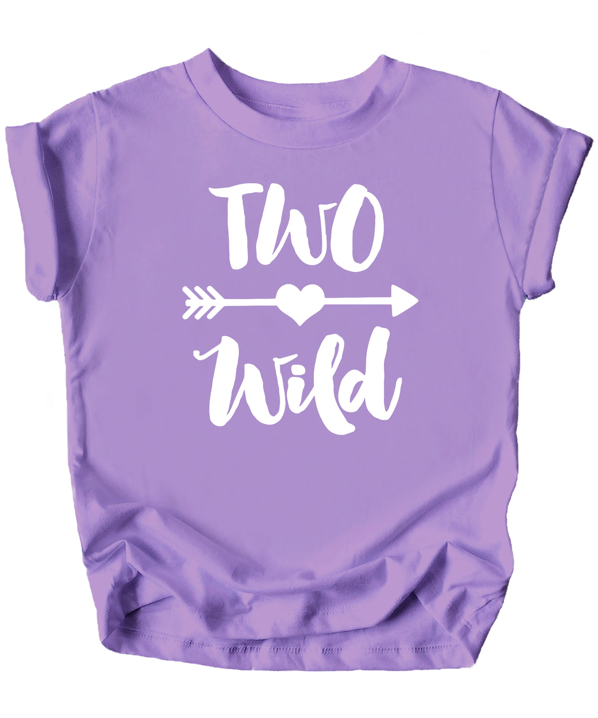 Two Wild 2nd birthday toddler girls shirt, purple, image 4