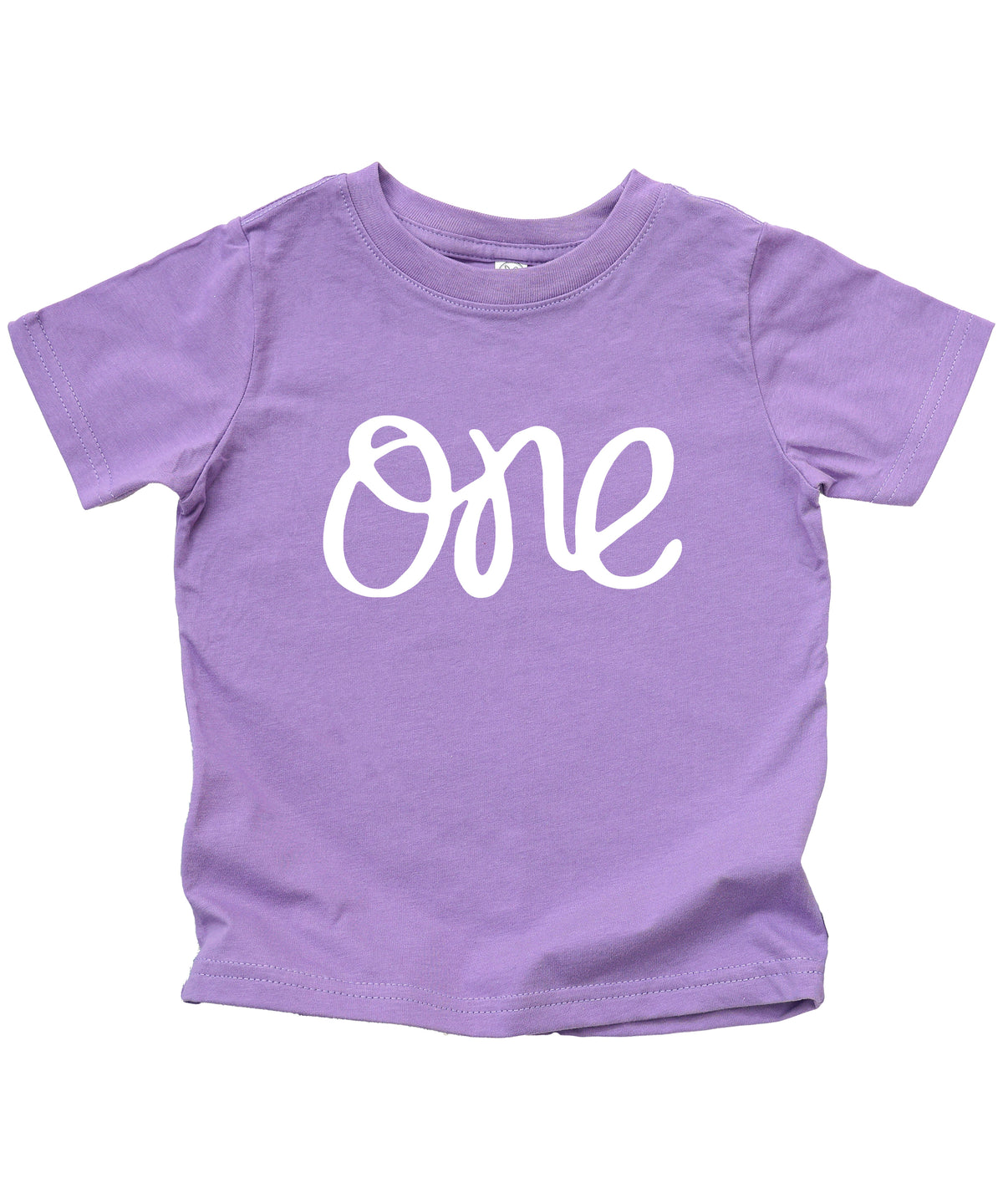 Purple One first birthday shirt for baby girls - view 4