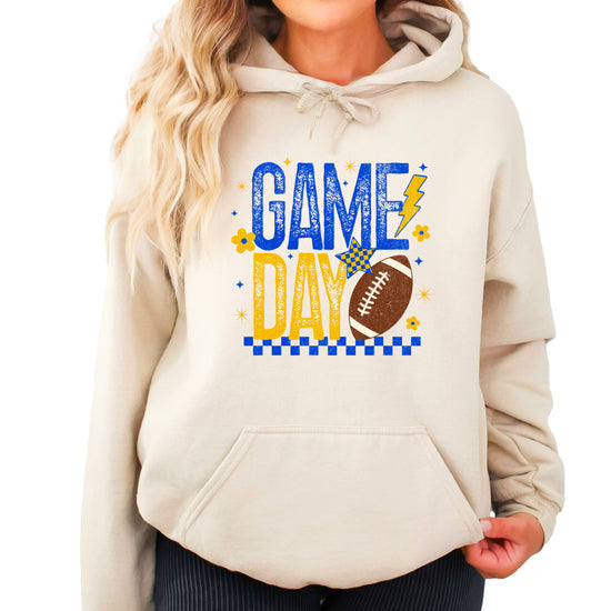 Game Day Football Hoodie Sand 2