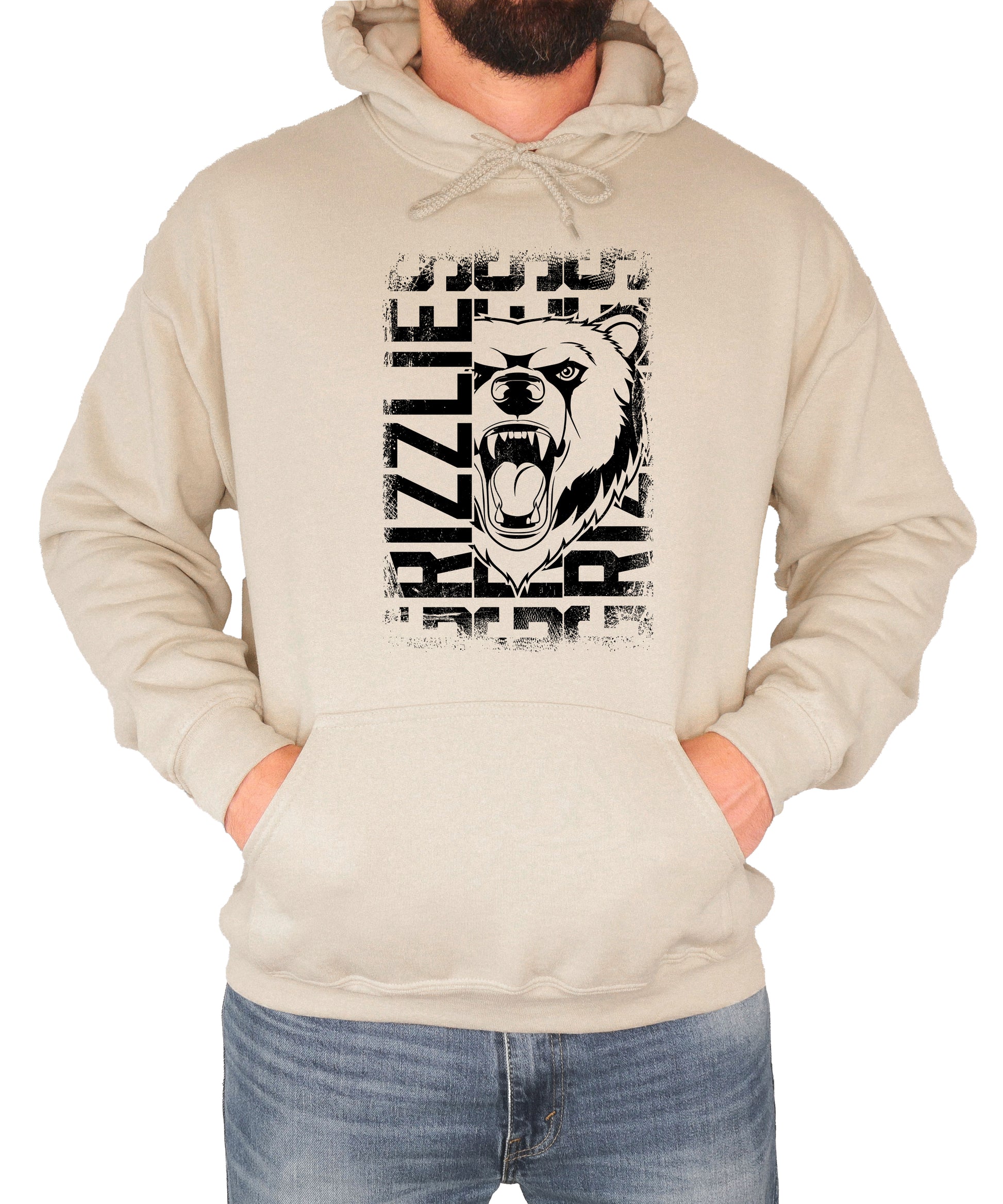Grizzlies School Spirit hoodie in Sand - view 3