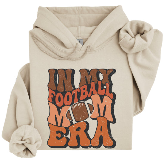 In My Football Mom Era hoodie in Sand - view 4