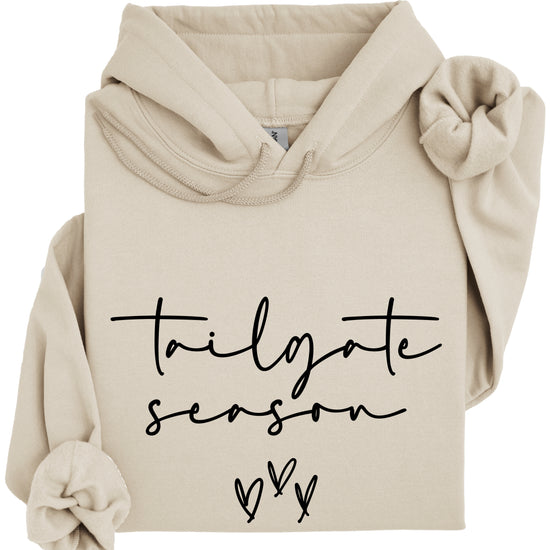 Tailgate Season hoodie Sand view 4