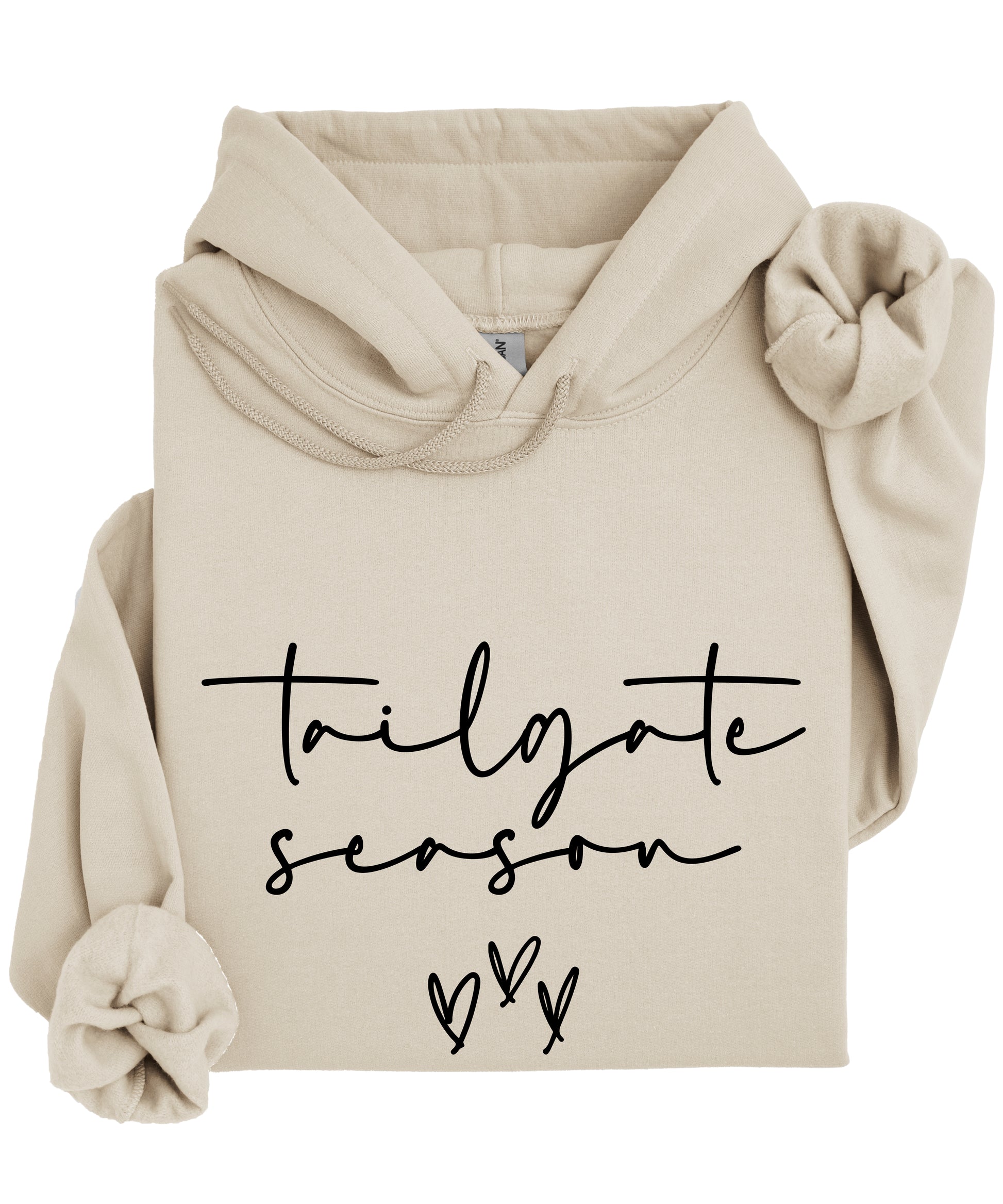 Tailgate Season hoodie Sand view 4