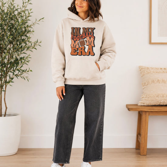 In My Football Mom Era hoodie in Sand - view 5