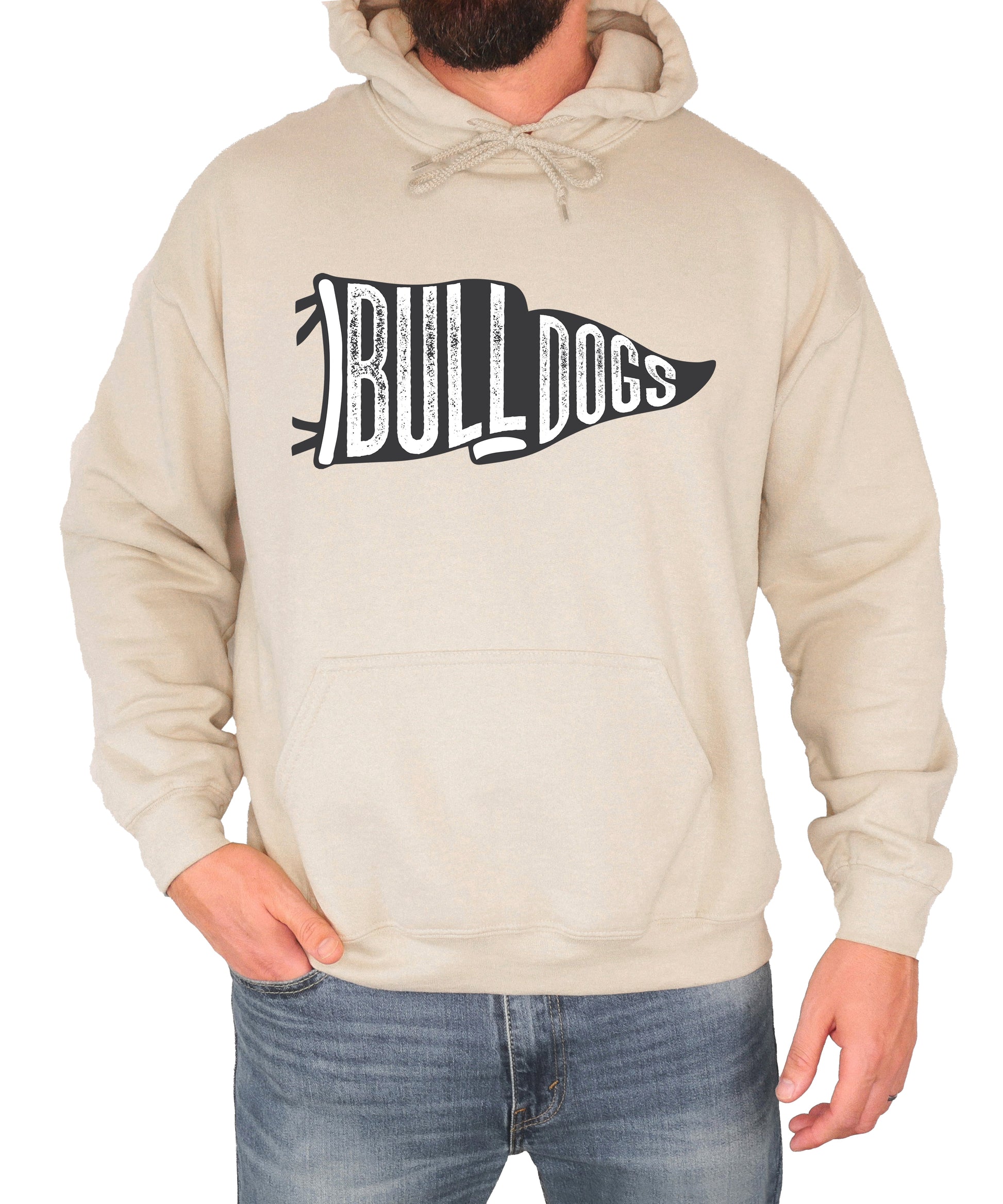 Sand Bulldogs school spirit hoodie - view 5
