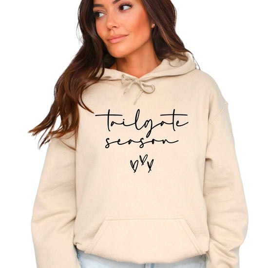 Tailgate Season hoodie Sand view 5
