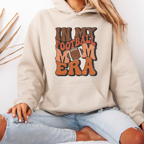 In My Football Mom Era hoodie in Sand - view 7