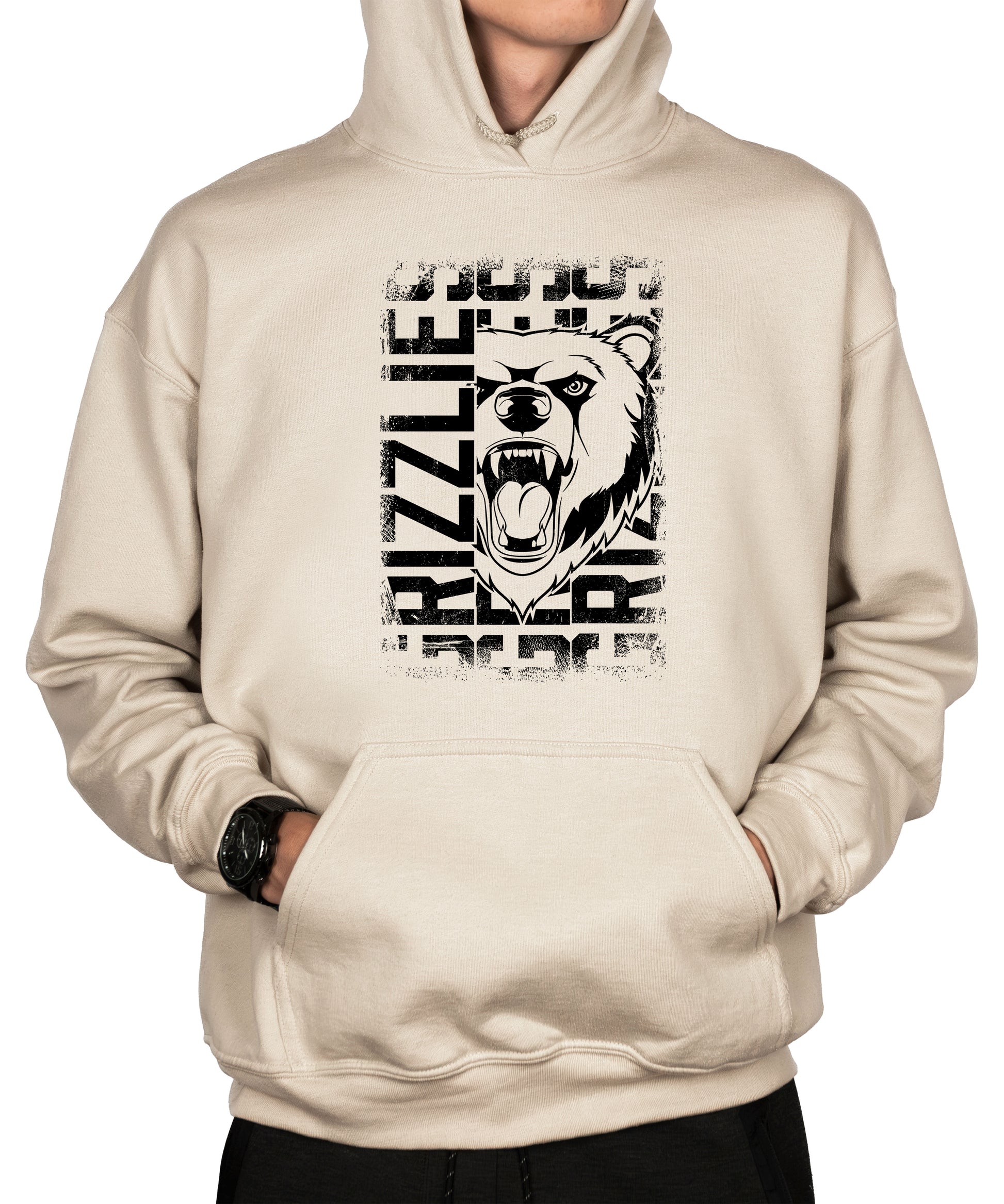 Grizzlies School Spirit hoodie in Sand - view 7