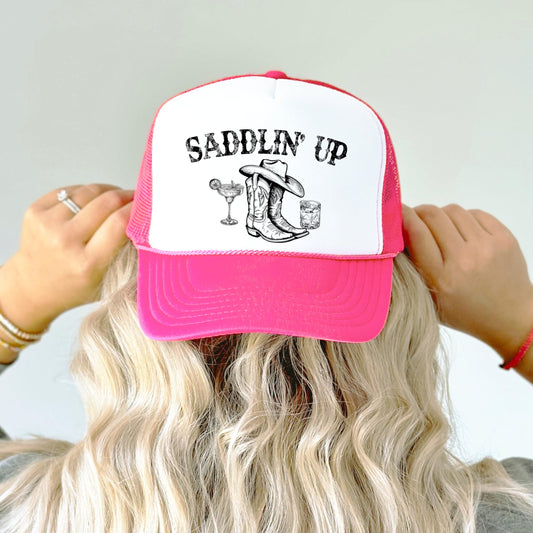 Settlin Down Country Bachelorette Party Foam Front Classic 5 Panel Mesh Snapback- SOLD INDIVIDUALLY