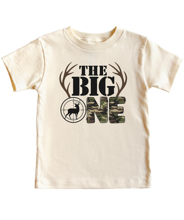 Buck Hunting The Big One 1st Birthday Boy or Girl Matching Family Party Tee -Sold Individually