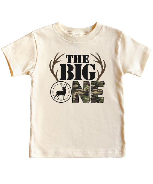 Buck Hunting The Big One 1st Birthday Boy or Girl Matching Family Party Tee -Sold Individually