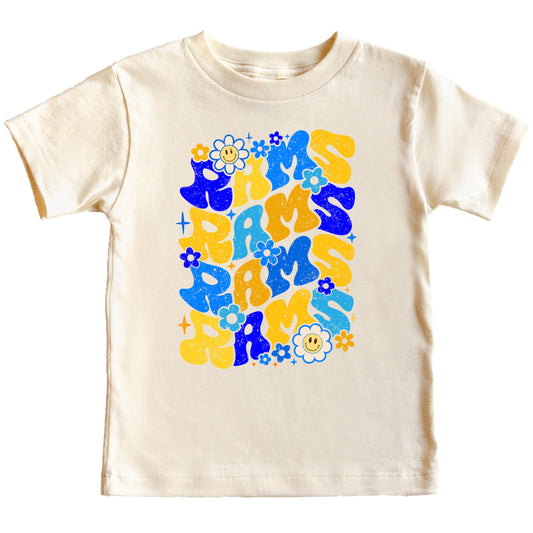 Olive Loves Apple Rams School Spirit Shirt for Game Day Apparel for Adults and Kids