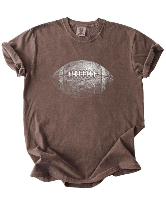Vintage Football Shirt for Men and Women Distressed Retro Game Day Graphic Tee for Football Fans