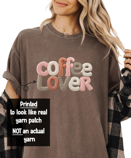 Girly Coffee Lover Shirt | Women's Trendy Graphic Tee