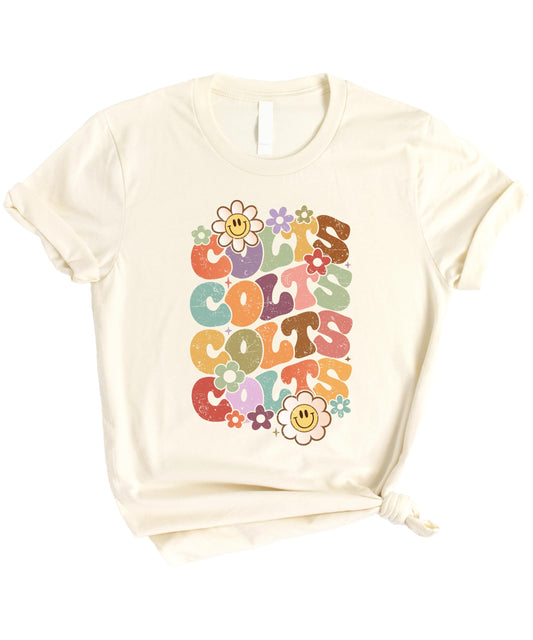 Retro Colts Graphic Tee | Kids, Teens & Adults