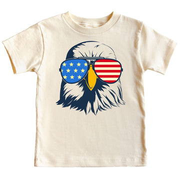 Eagle American Flag Sunglasses 4th of July Family Matching Outfits for Kids and Adults