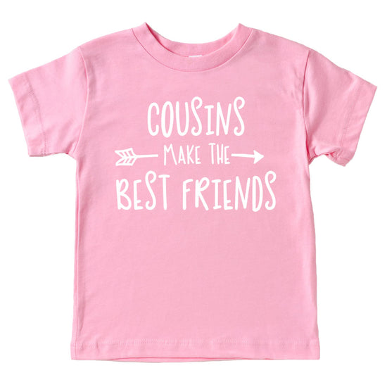 Side view of cousin shirt showing fit and style on young child