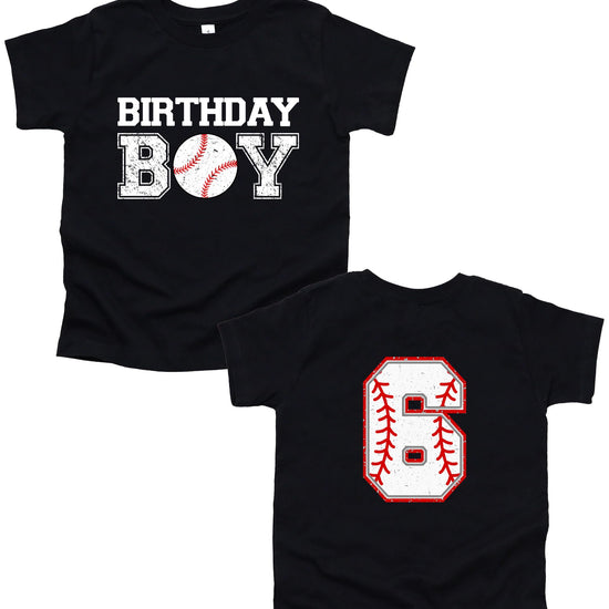 Boys baseball birthday outfit styled for a sports themed birthday party celebration