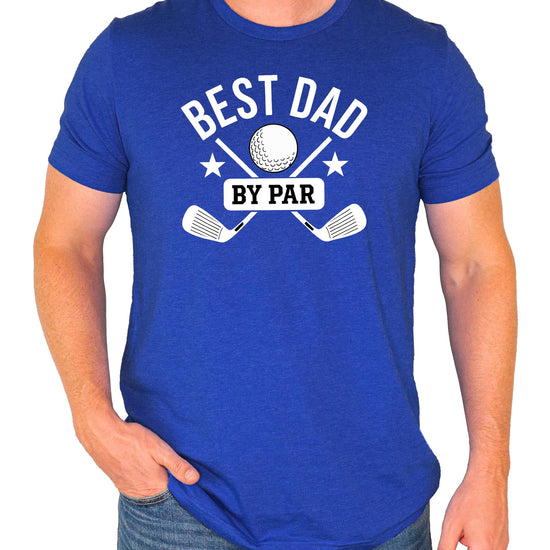 Full product flat lay of Best Kid By Par matching golf shirt for kids