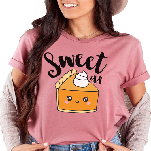 Sweet as Pumpkin Pie toddler shirt autumn thanksgiving outfit