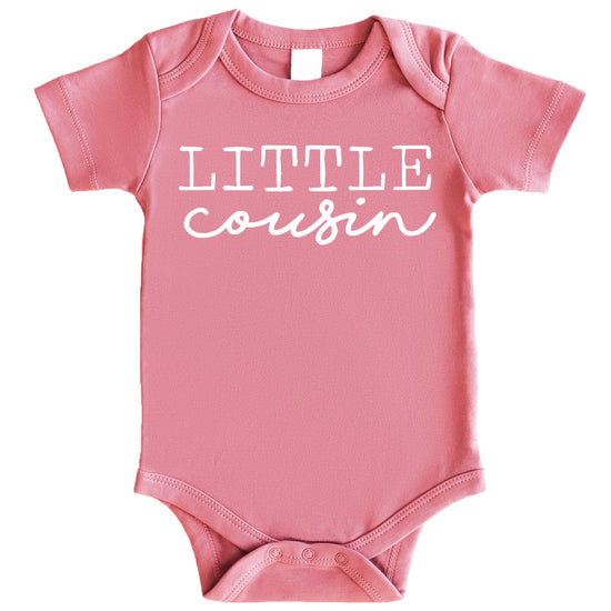 Olive Loves Apple Big Cousin graphic tee on mauve shirt for toddler and youth sizes