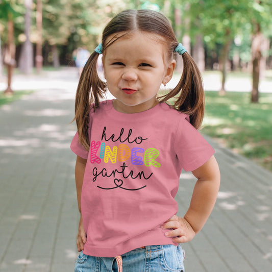 Hello Kindergarten First Day of School Gift Back to School