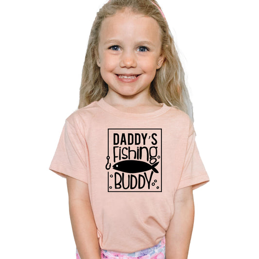 Daddy's Fishing Buddy Tee | Baby & Toddler Fisherman Shirt