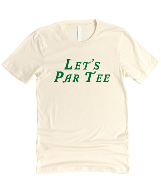Let's Par Tee Funny Golf Shirt for Men, Women & Kids