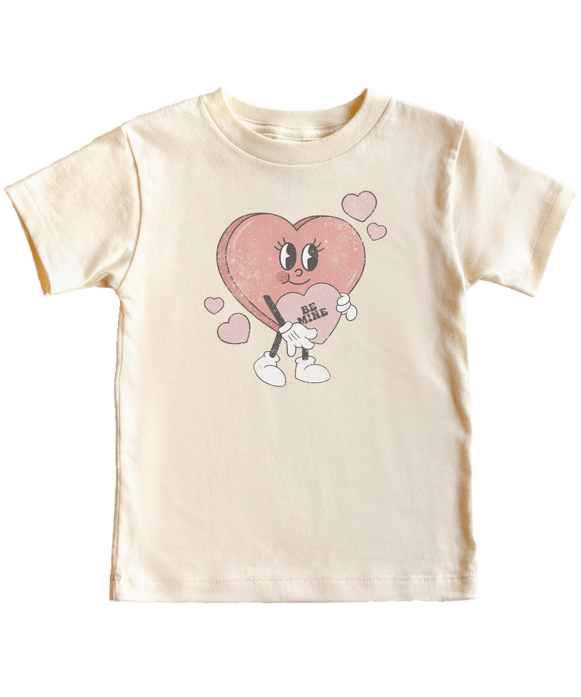 Be Mine Valentine's Day tee styled on child for holiday outfit inspiration
