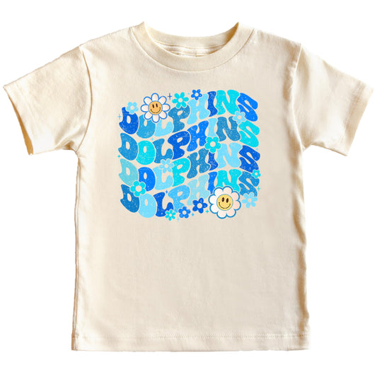 Dolphins School Spirit Shirt for Game Day Apparel for Adults and Kids