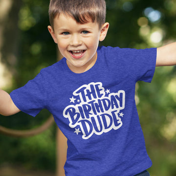 The Birthday Dude Stars Shirt Birthday Boys Outfit for All-Ages