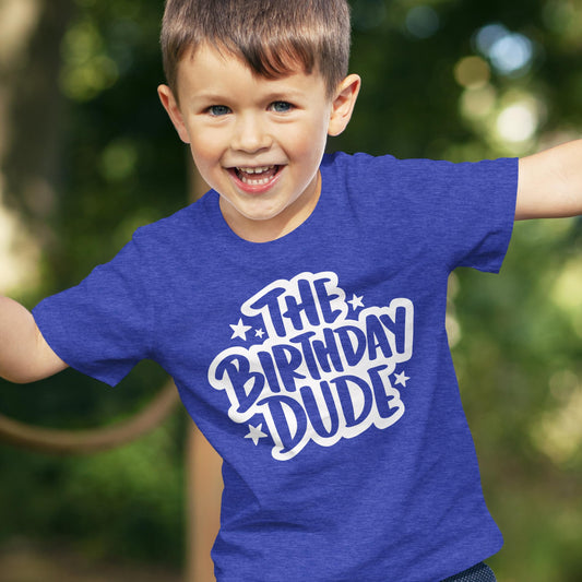 The Birthday Dude Stars Shirt Birthday Boys Outfit for All-Ages