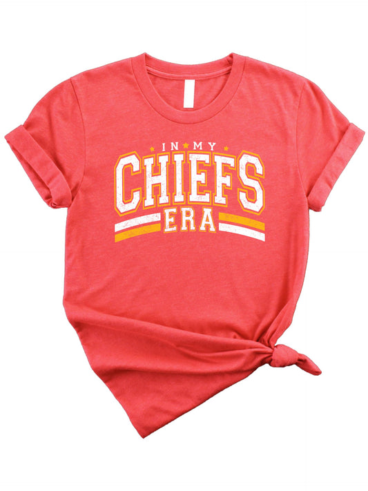 In My Chiefs Era Shirt for School Spirit Apparel for Adults