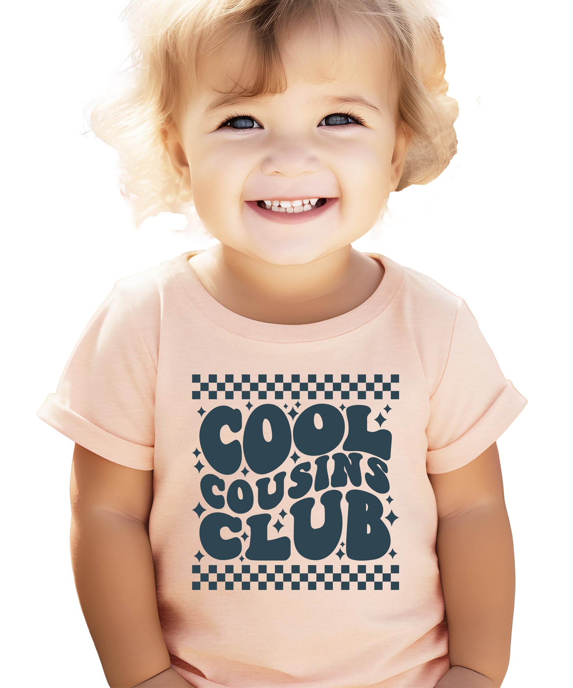 Multiple Cool Cousins Club matching shirts showing family set options