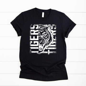 Tigers School Spirit Tee | Game Day Shirt for Teens & Adults