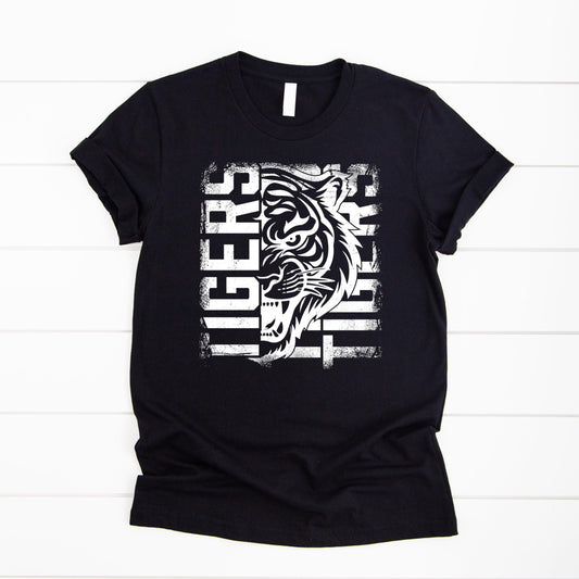 Tigers School Spirit Tee | Game Day Shirt for Teens & Adults