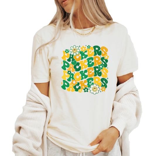 Packers School Spirit Shirt for Game Day Apparel for Adults and Kids