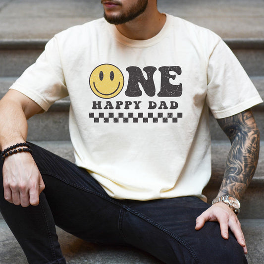 One Happy Mom & Mini 1st Birthday Matching Family Shirts