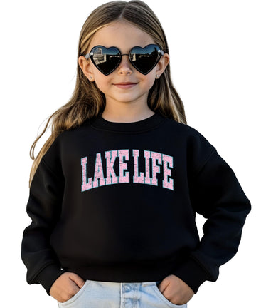 Cute Lake Life Sweatshirt for Women, Teens, and Girls Trendy Summer Pullover Sweater