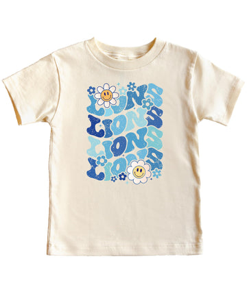 Blue Lions Team Spirit Graphic Tee & Baby Bodysuit