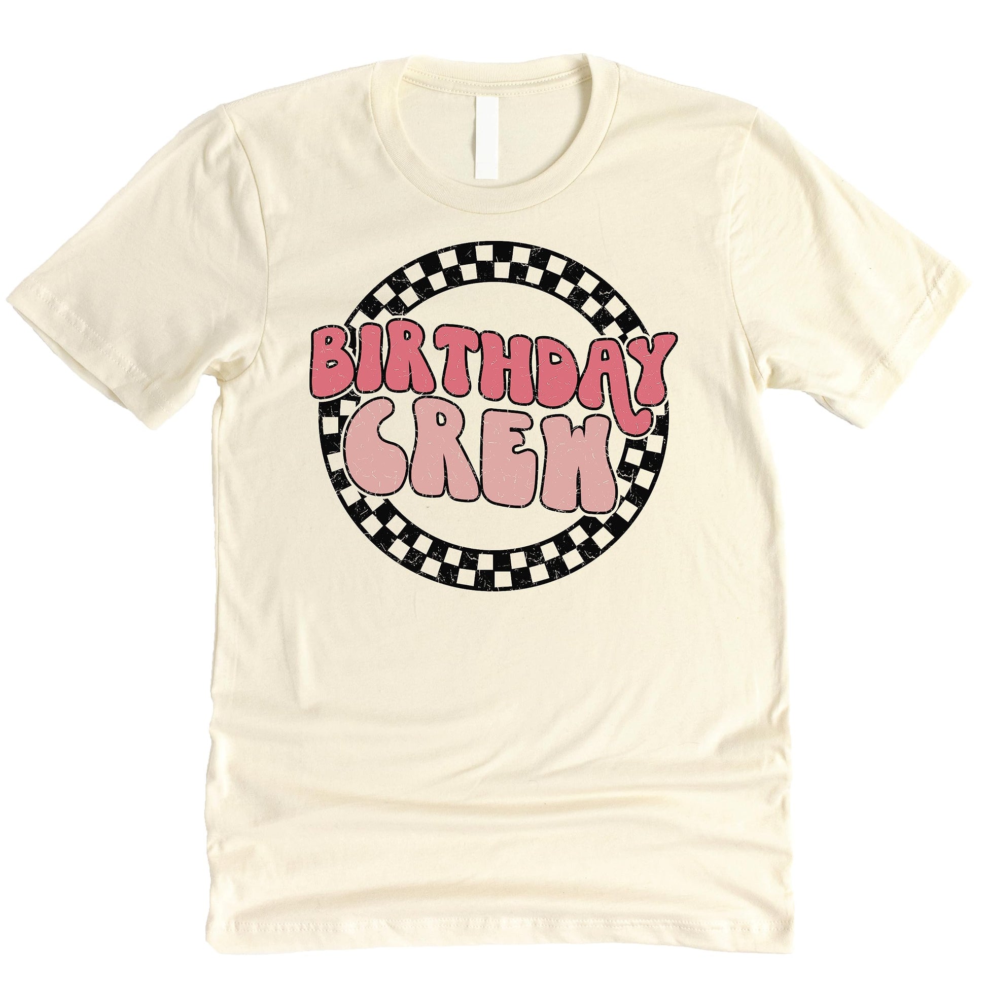 Birthday Girl matching family graphic tee with fun birthday design for the whole crew