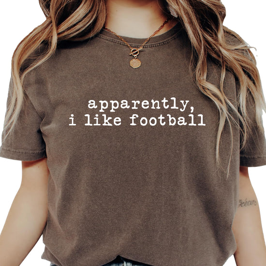 Close-up of bold distressed football graphic print on soft unisex tee