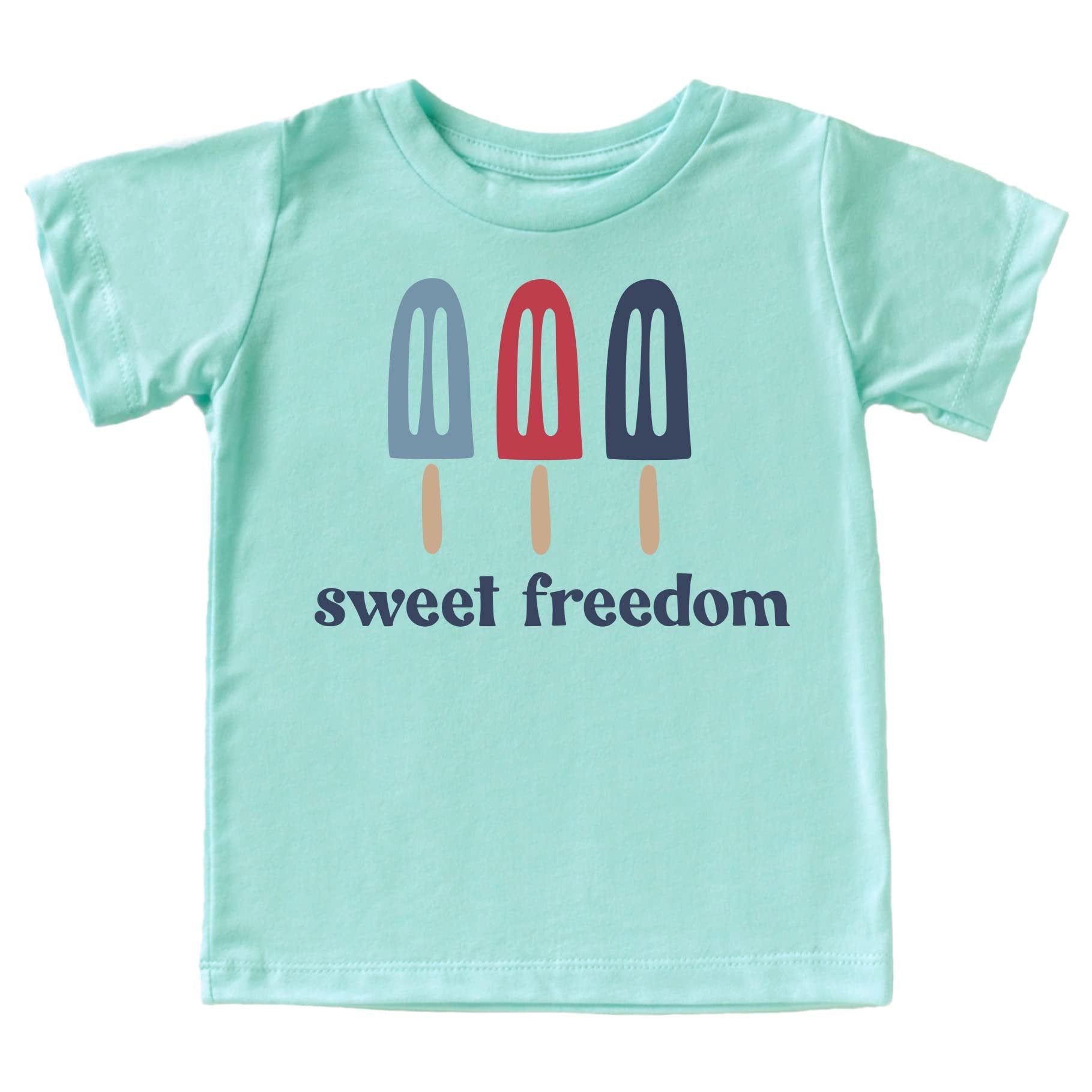 Sweet Freedom Popsicle shirt collection showing multiple color options available