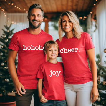 Christmas Family Matching Shirts for Kids and Adults Peace