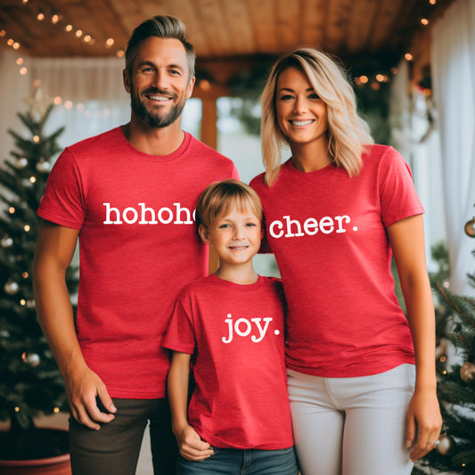 Christmas Family Matching Shirts for Kids and Adults Peace