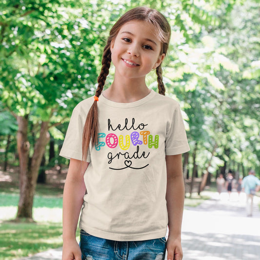 Hello 4th Grade First Day of School Gift Back to School
