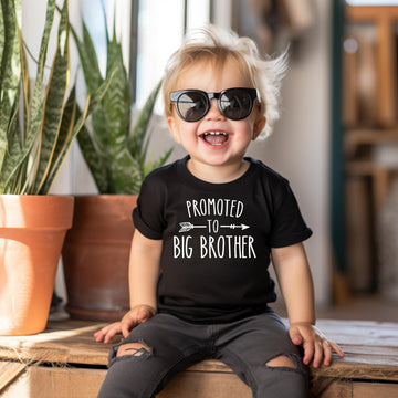 Promoted to Big Brother Arrow Sibling Reveal Announcement Shirt
