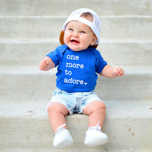 One More to Adore Baby Reveal Bodysuit