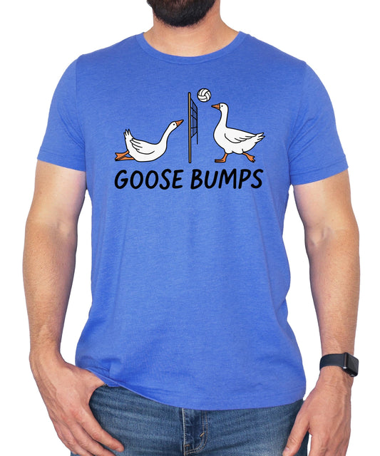 Goose Bumps Volleyball Funny Unisex Graphic Tee