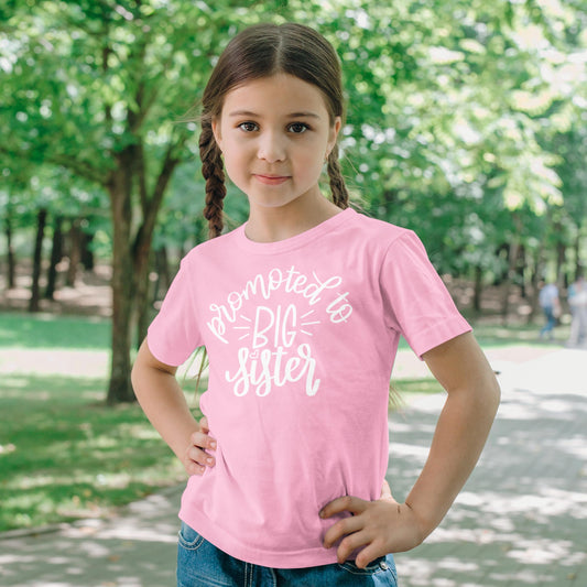 Olive Loves Apple Promoted to Big Sister Announcement T-Shirt